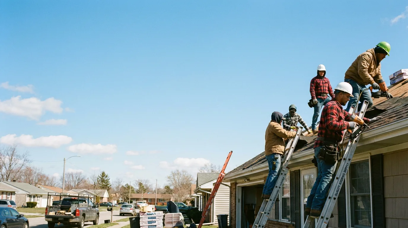 Roofing in Leesville, OH near me